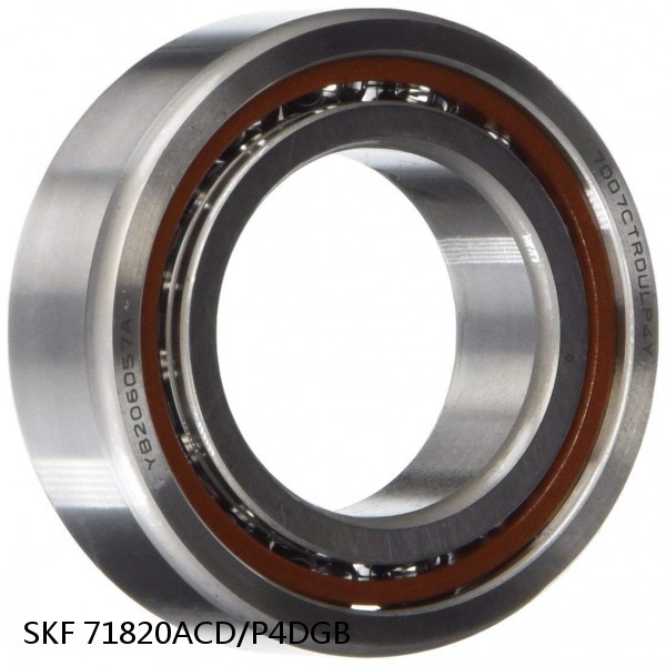 71820ACD/P4DGB SKF Super Precision,Super Precision Bearings,Super Precision Angular Contact,71800 Series,25 Degree Contact Angle