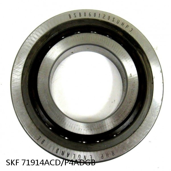 71914ACD/P4ADGB SKF Super Precision,Super Precision Bearings,Super Precision Angular Contact,71900 Series,25 Degree Contact Angle