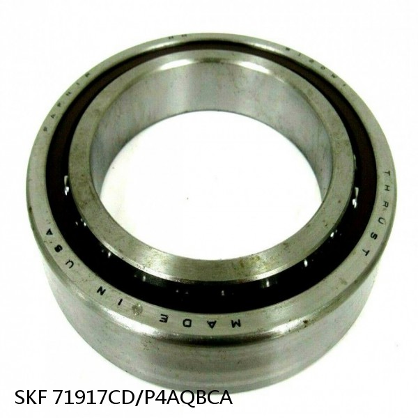 71917CD/P4AQBCA SKF Super Precision,Super Precision Bearings,Super Precision Angular Contact,71900 Series,15 Degree Contact Angle