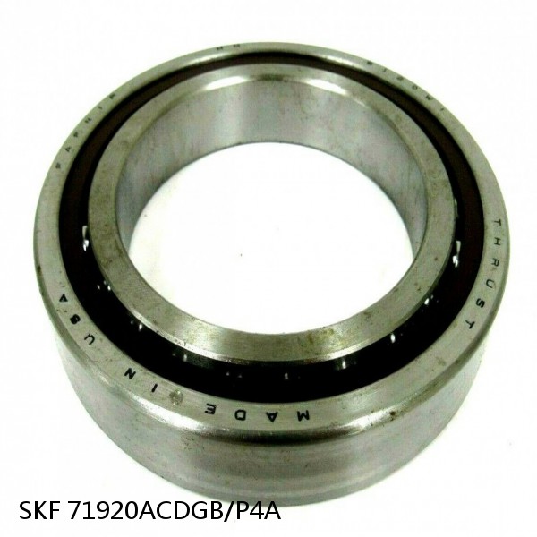 71920ACDGB/P4A SKF Super Precision,Super Precision Bearings,Super Precision Angular Contact,71900 Series,25 Degree Contact Angle