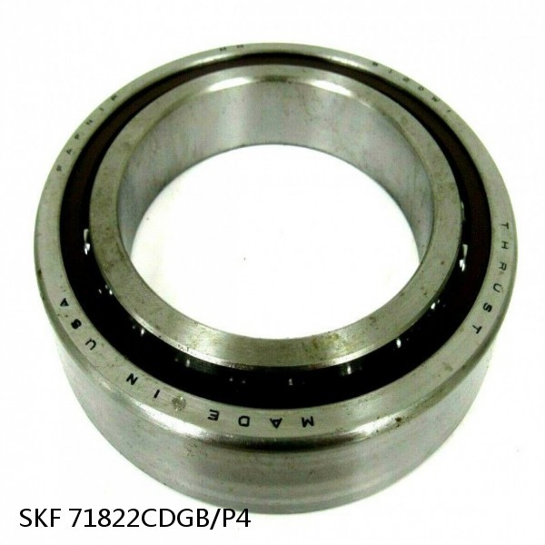 71822CDGB/P4 SKF Super Precision,Super Precision Bearings,Super Precision Angular Contact,71800 Series,15 Degree Contact Angle